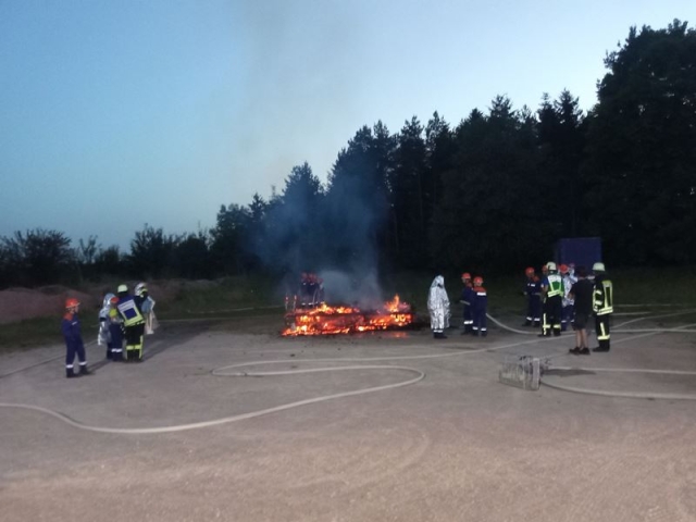 24 Stunden Übung Jugendfeuerwehr Brigachtal Juni 2022